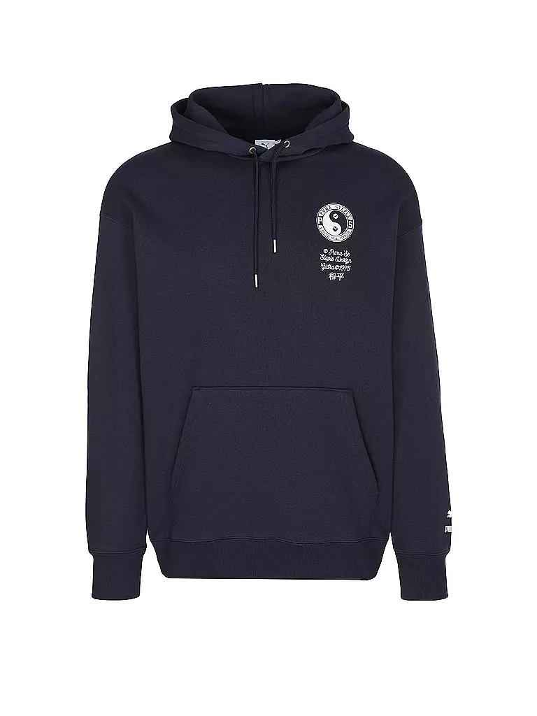 PUMA Kapuzensweater - Hoodie PUMA X STAPLE dunkelblau