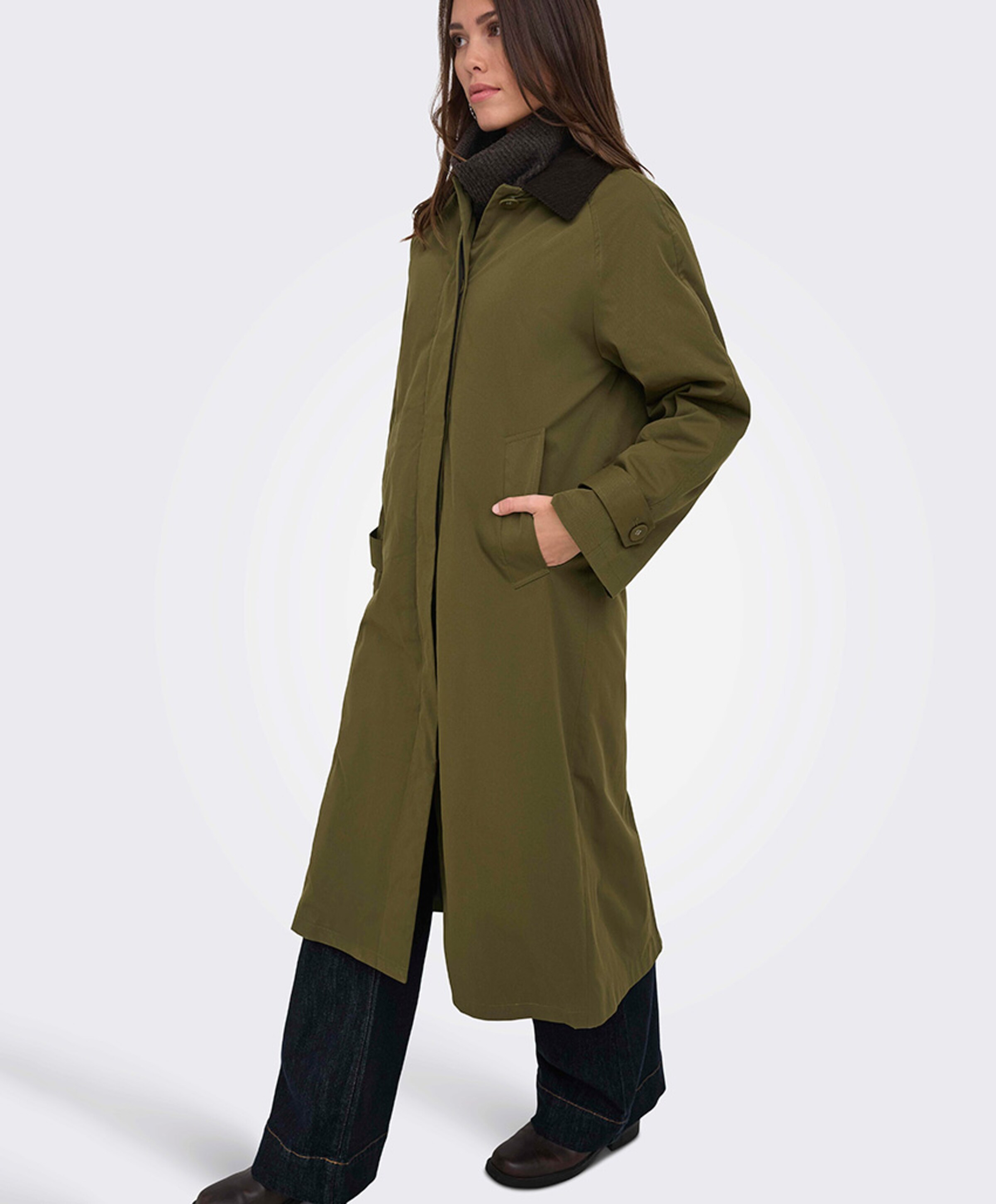 Only Dames jas groen