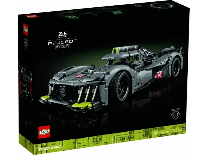 LEGO Technic 42156 PEUGEOT 9X8 24H Le Mans Hybrid Hypercar