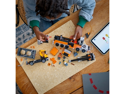 LEGO Zware sleepwagen met kraan (60467)