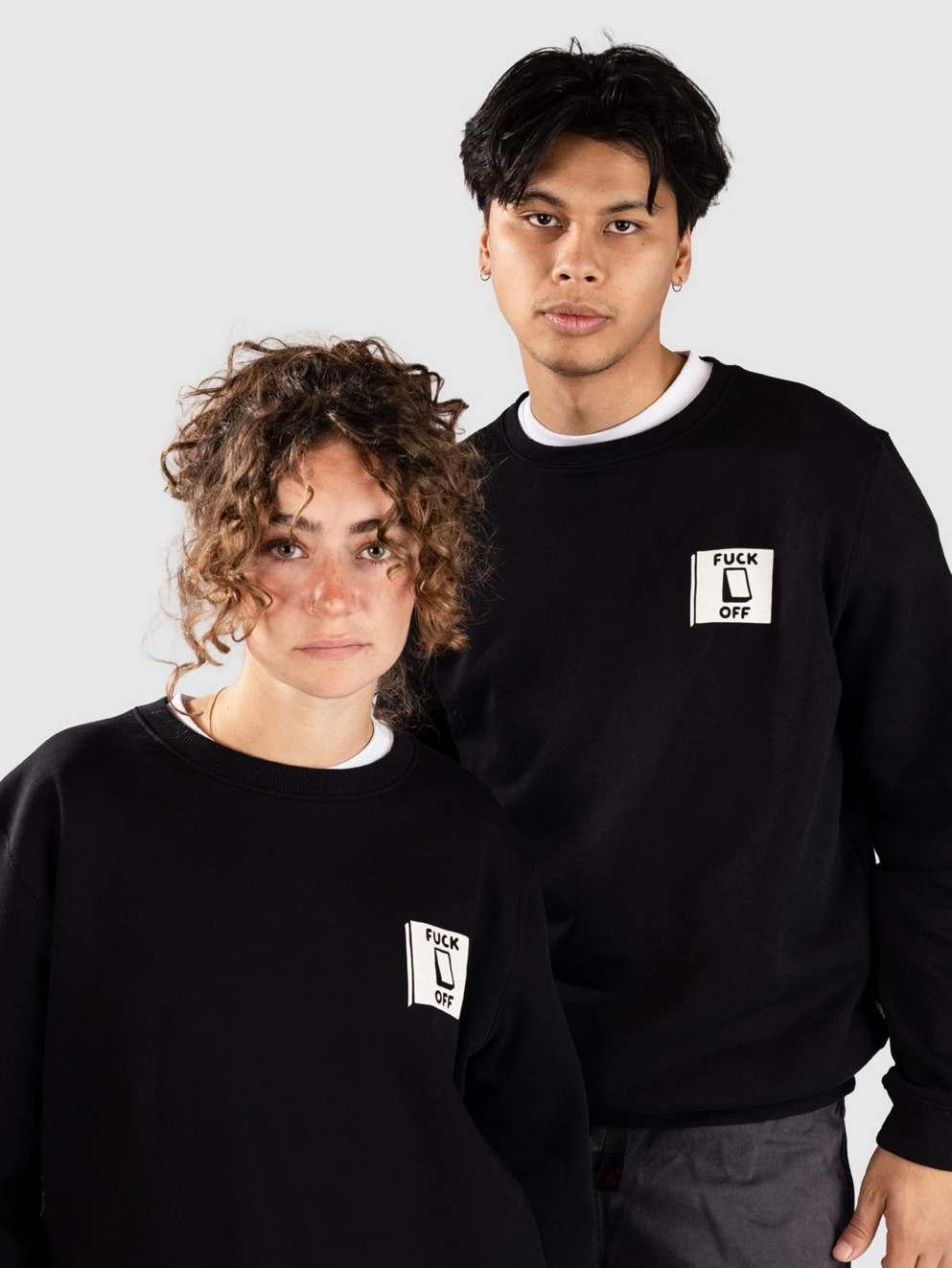 The Dudes Switch Classic Sweater black