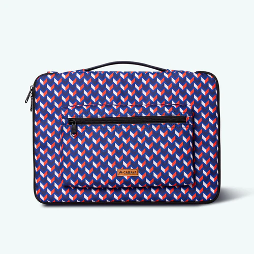Housse ordinateur Bankenviertel 13 pouces bleu
