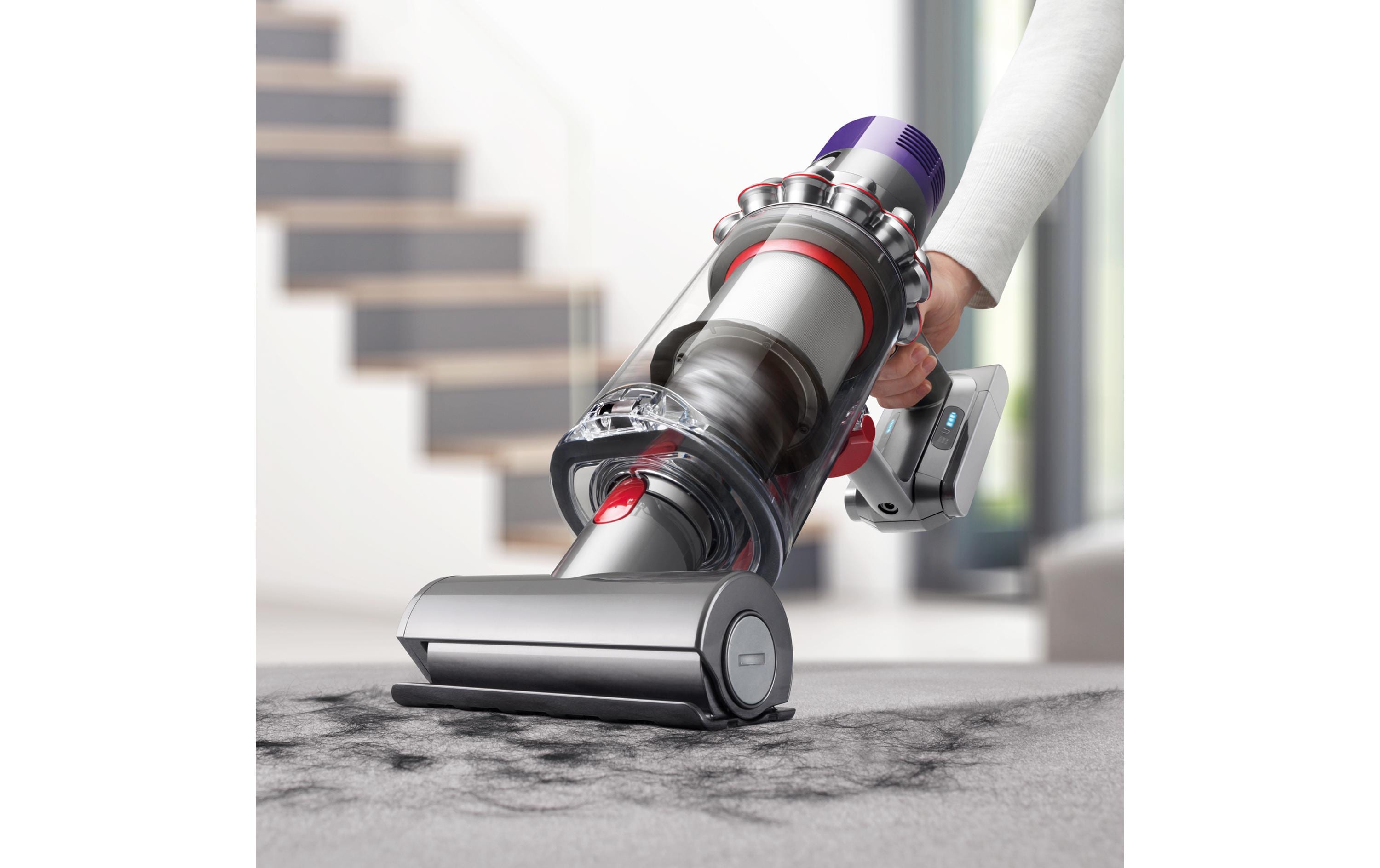 Akku-Hand- und Stielsauger Cyclone V10 Absolute<br>Kabelloser Staubsauger mit 360º beweglicher Bodendüse