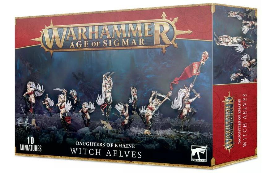 Figurenset Warhammer Age of Sigmar Witch AelvesWarhammer Age of Sigmar Daughters of Khaine Witch Aelves Miniaturen
