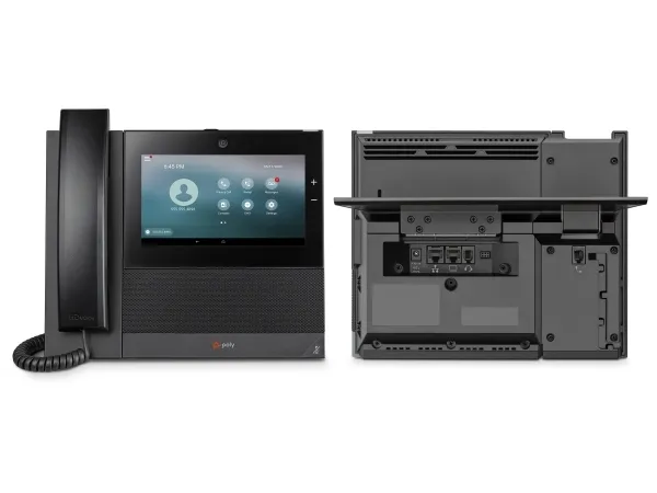 Poly CCX 700 OpenSIP - VoIP-telefon - med digitalkamera med opkalds-ID/opkald venter - SIP, RTCP, RTP - 24 linier - sort