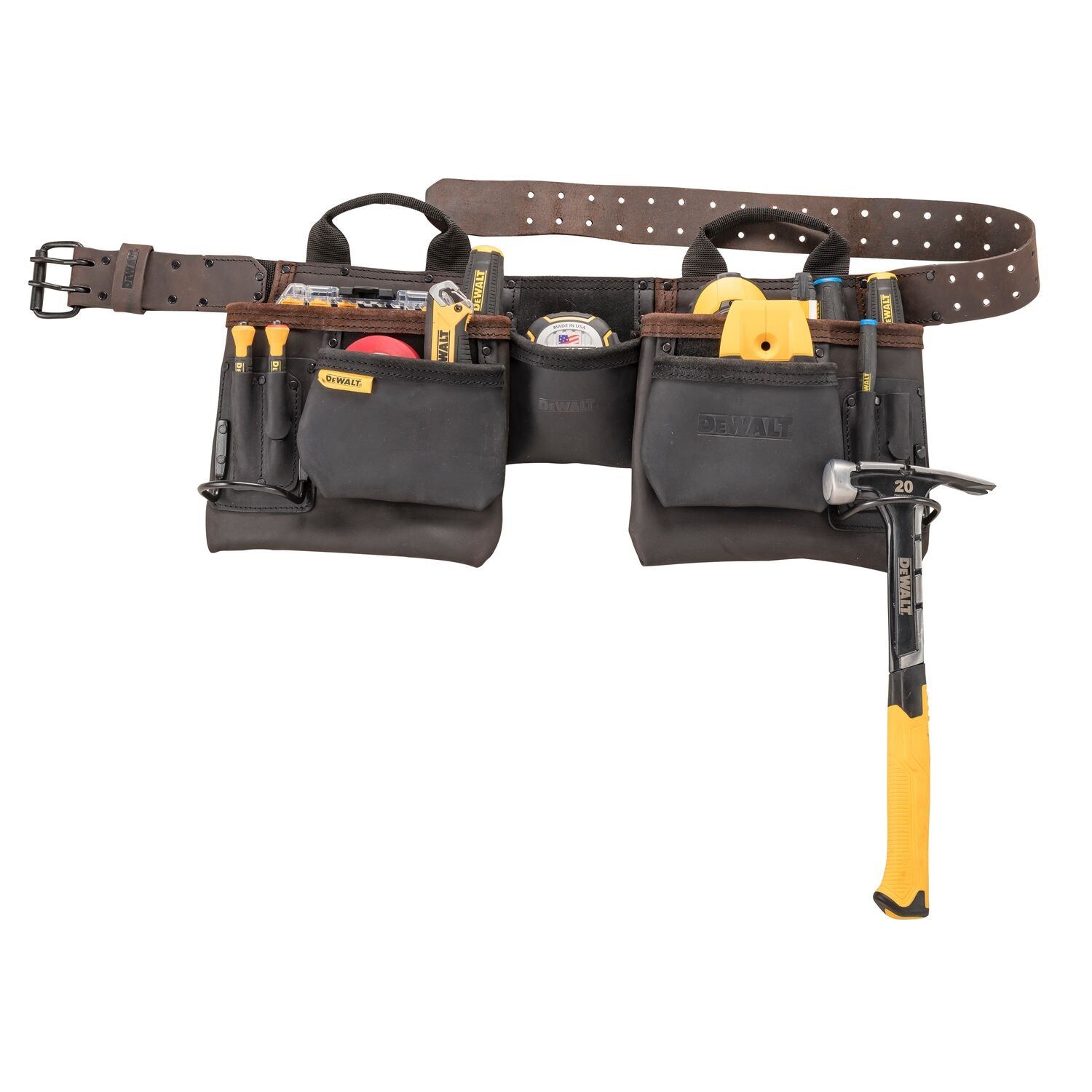 DeWALT DWST50112-1 Lederen Gereedschapsgordel 11-vaks