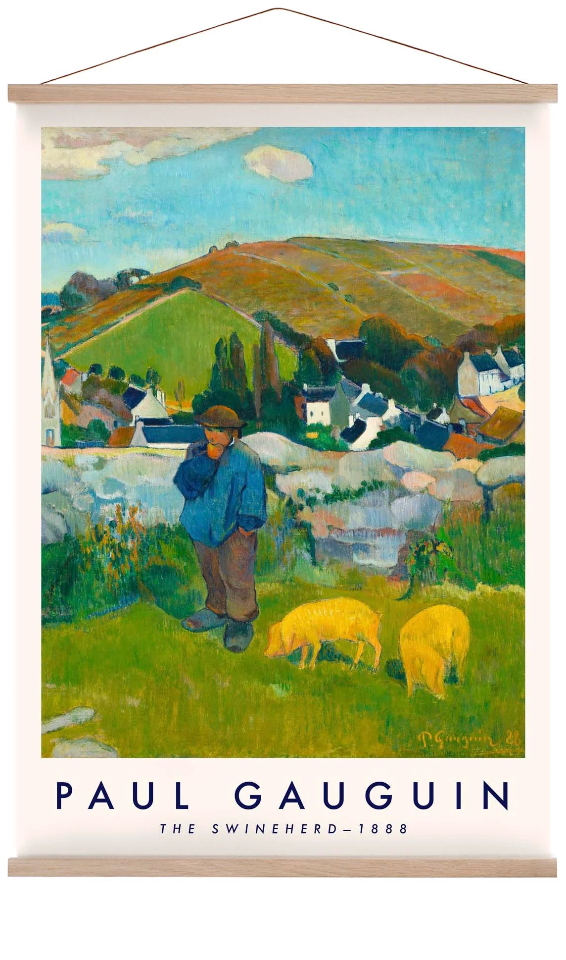 Der Schweinehirt von Paul Gauguin