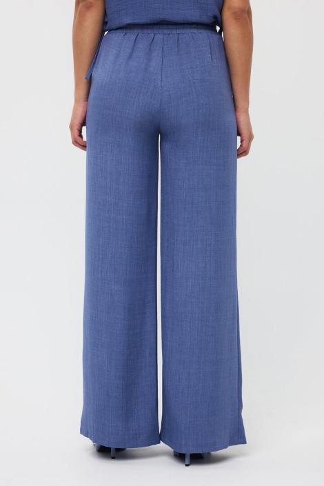 Ydence blauwe dames broek