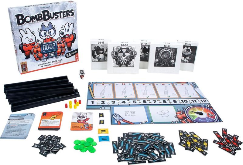Bomb Busters - Bordspel - Coöperatief - Spannend - Voor 2-4 Spelers