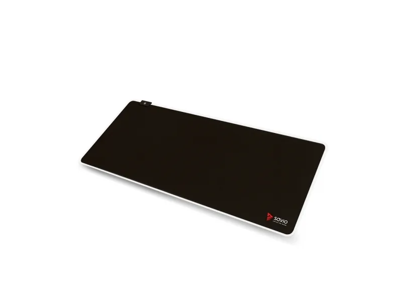 SAVIO GAMING Turbo Dynamic - Musemåtte - LED Edition - størrelse XL