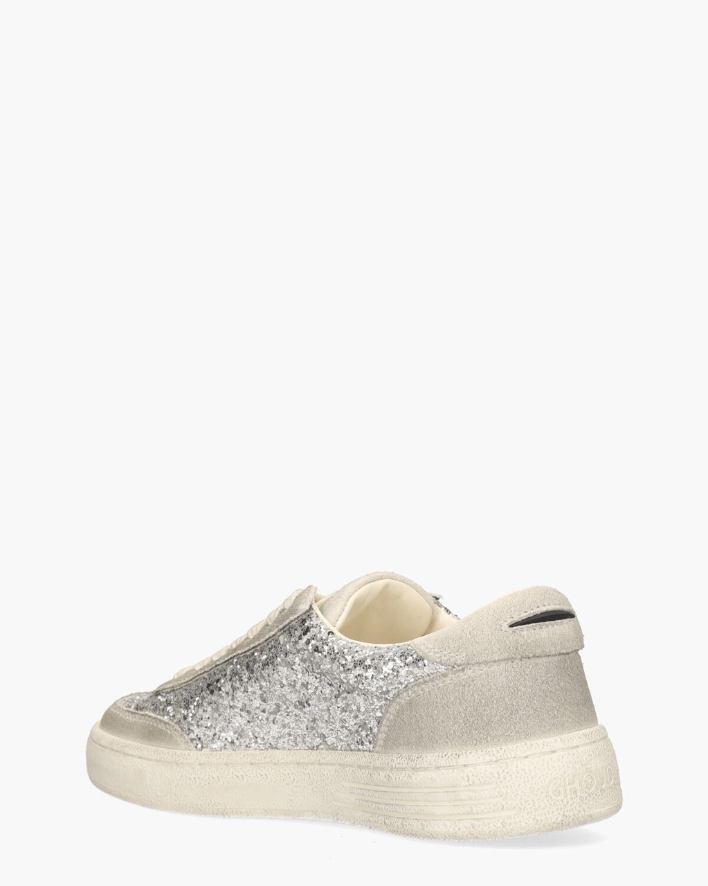 Ghoud Lido Low Grijs/Zilver Damessneakers