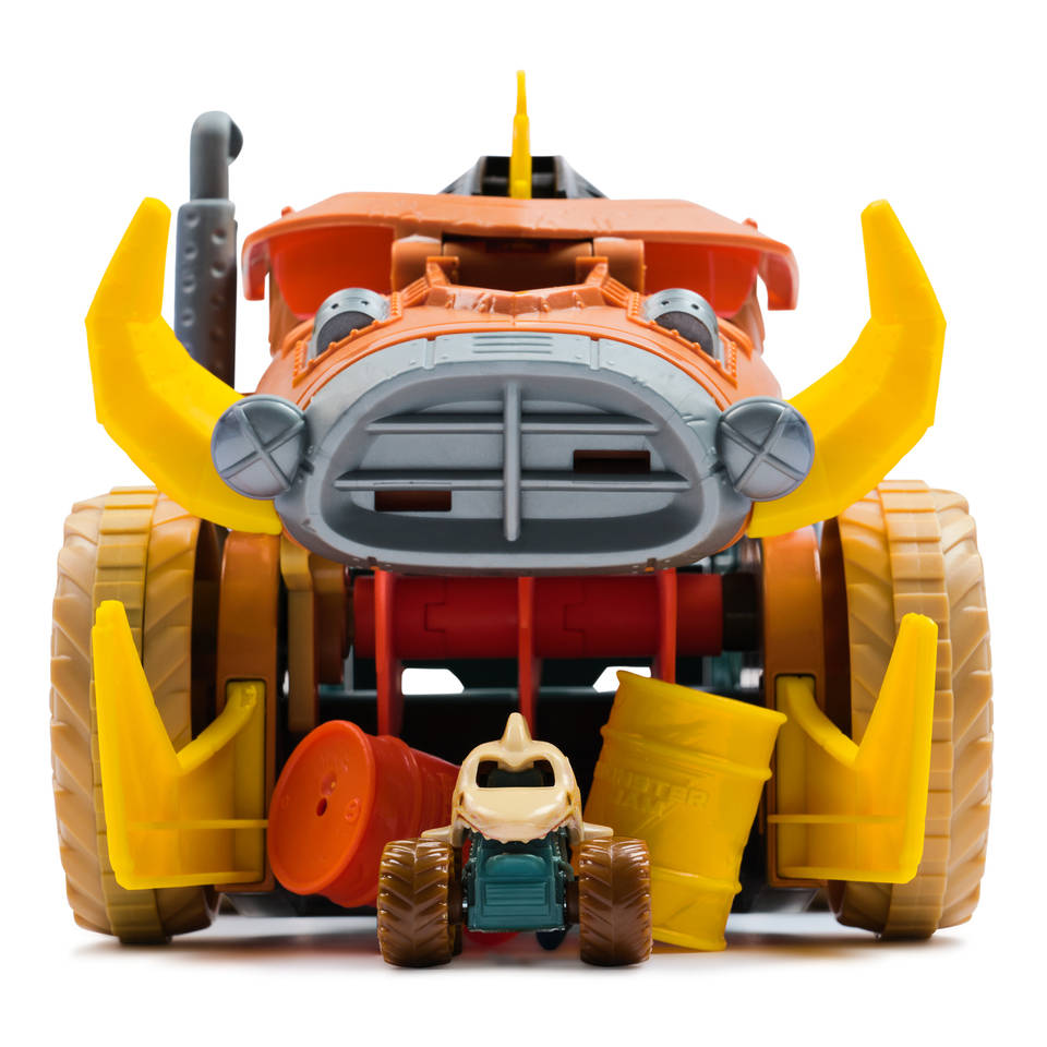Monster Jam Megalodon Mad Hog Chomper mini Warthog