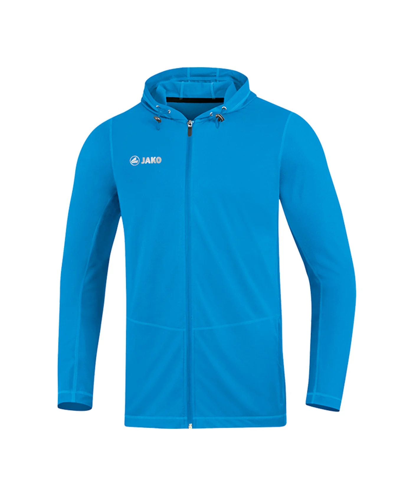JAKO Run 2.0 Kapuzenjacke Running Blau F89