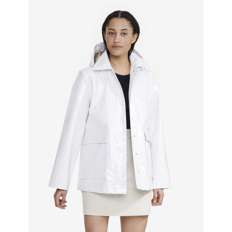 Ciré mi-long à capuche amovible - Veste imperméable femme