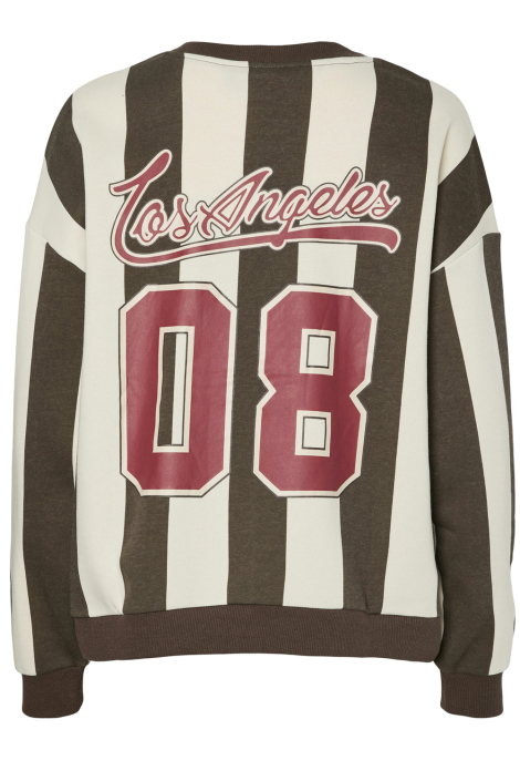 Pieces bruine dames sweater