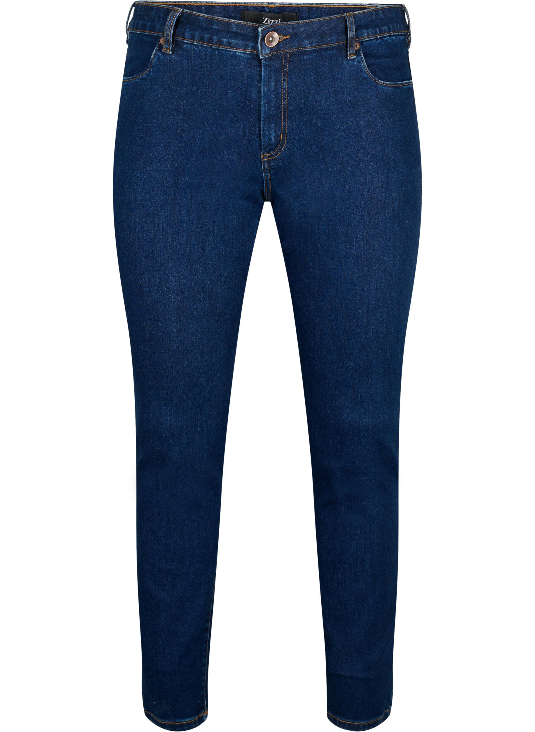 Slim fit Emily jeans med regulær talje