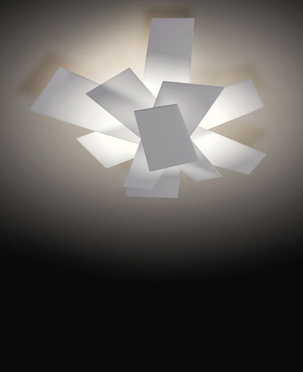Foscarini Big Bang plafondlamp Ø67 wit