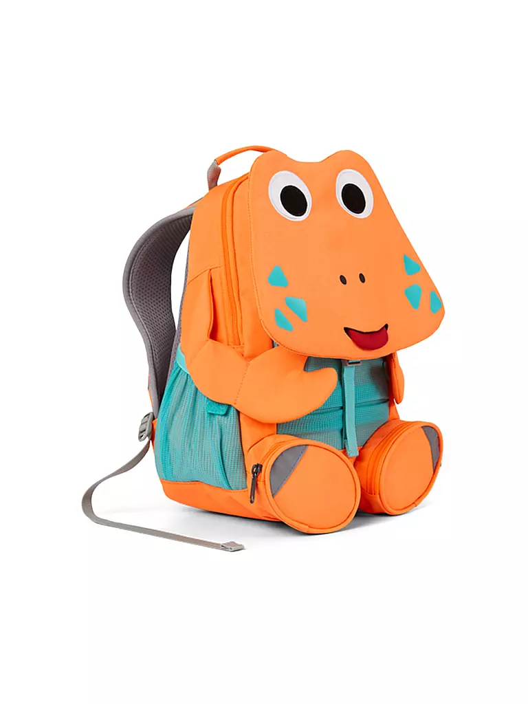 AFFENZAHN Kinder Rucksack Große Freunde - Krabbe orange
