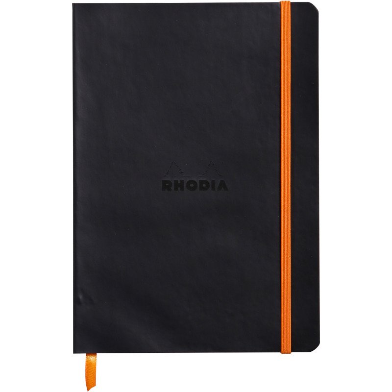Carnet souple Rhodiarama point DOT - 14,8 x 21 cm