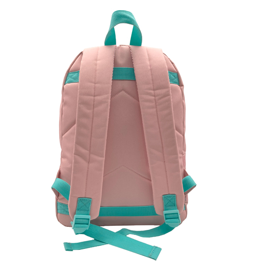 Mochila Escolar Americana com Estampa de Bolinhas e Acessório em Formato de Cone