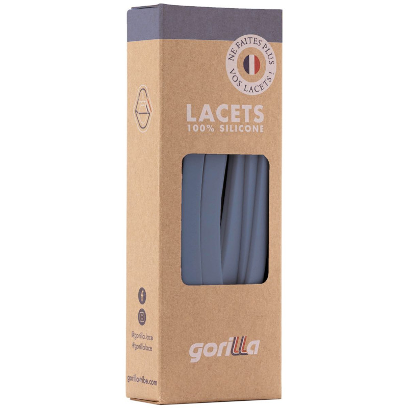 Gorilla Gorilla Lacets Larges Galet