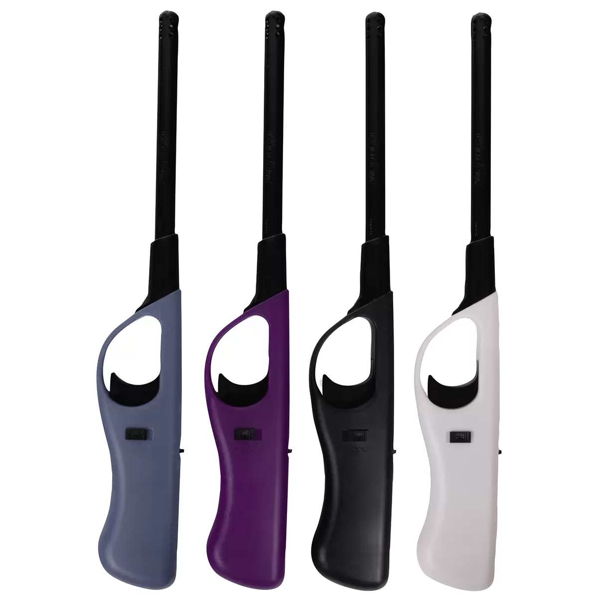 Feuerzeug Homezone violett,dunkelblau,weiss,dunkelgrau