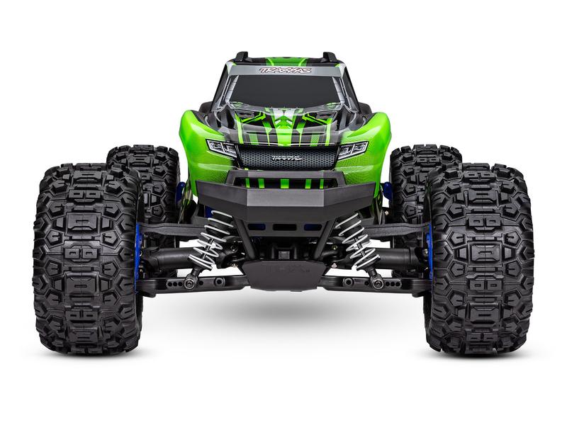 Traxxas Monster Truck Stampede 4x4 BL-2s Grün, ARTR, 1:10 Robuster 4WD Brushless Monstertruck