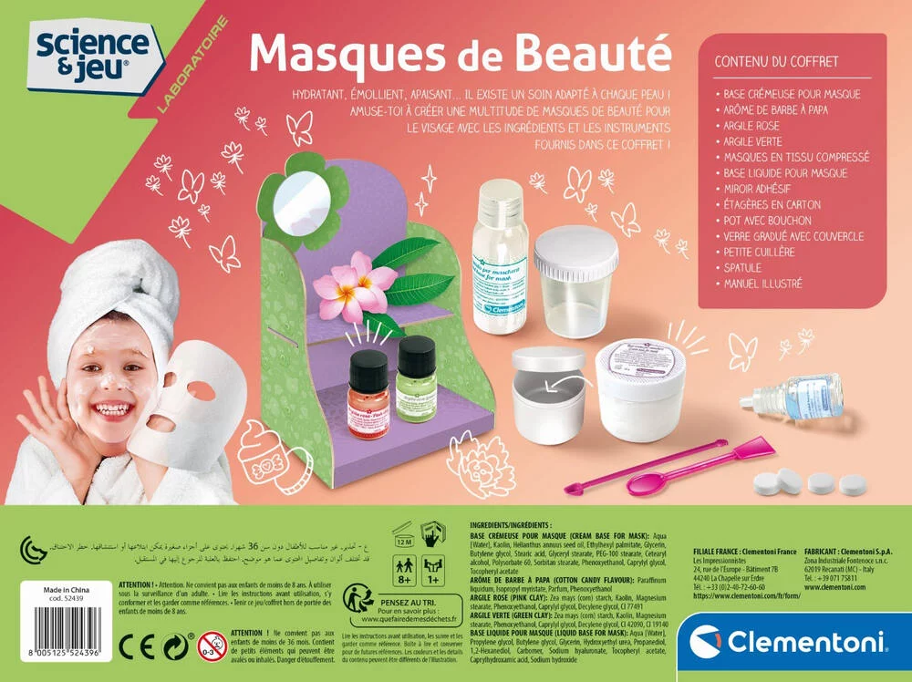 SCIENCE & JEU - MASQUES DE BEAUTE