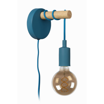 Lucide Paulien Wandlamp Kinderkamer blauw
