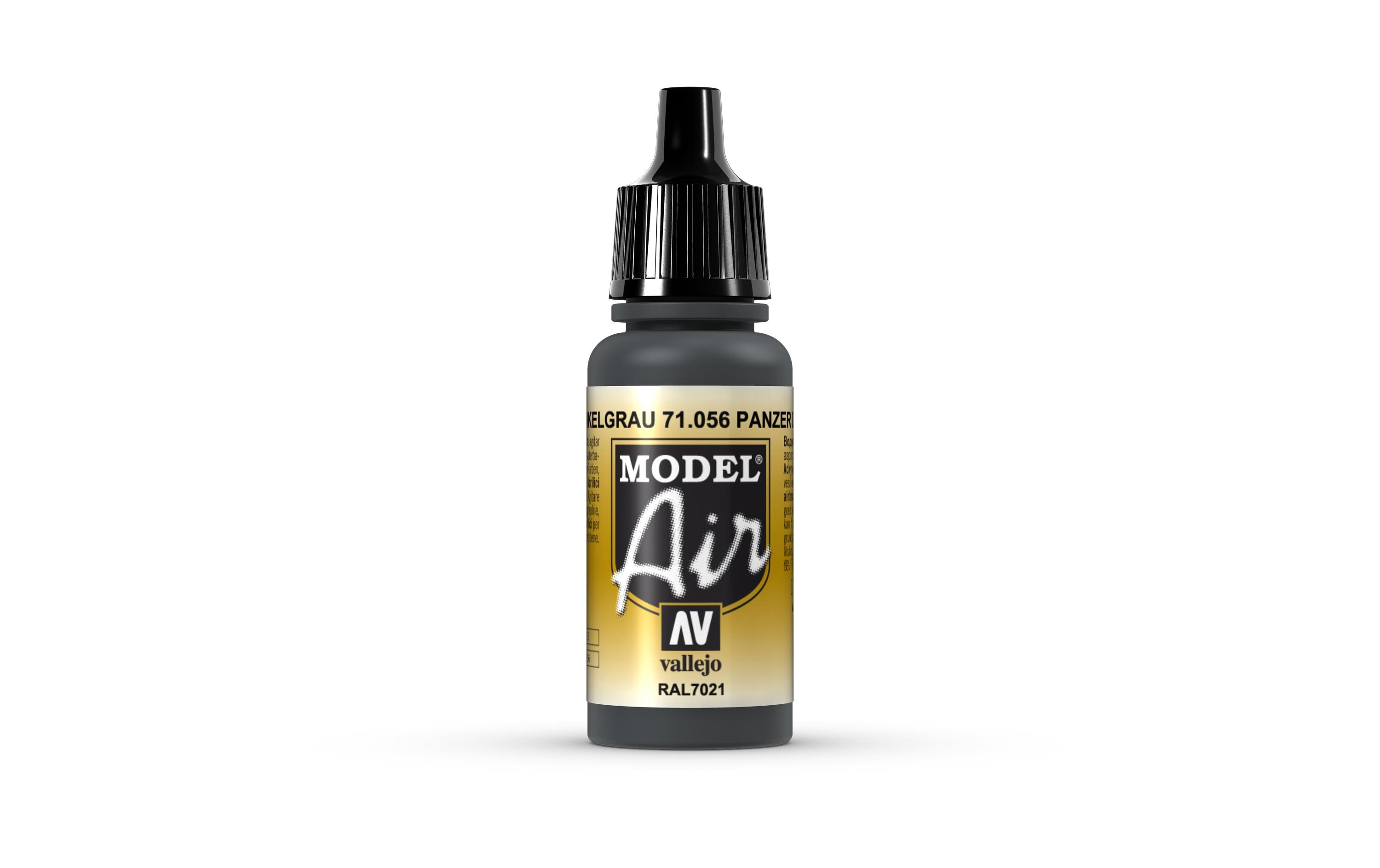 Airbrushfarbe Panzer Dunkelgrau 17 mlAcryl Model Air Color für Airbrush