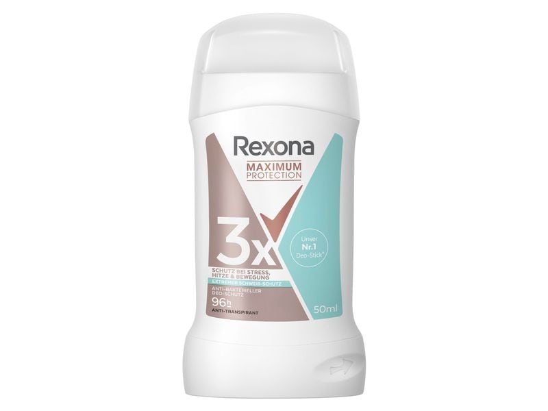 Rexona Deo Stick Maximum Protection Clean Scent 50 ml Antibakterieller Deo-Schutz gegen besonders starkes Schwitzen