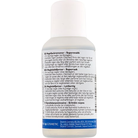 Neglelakfjerner u. acetone parfumefri