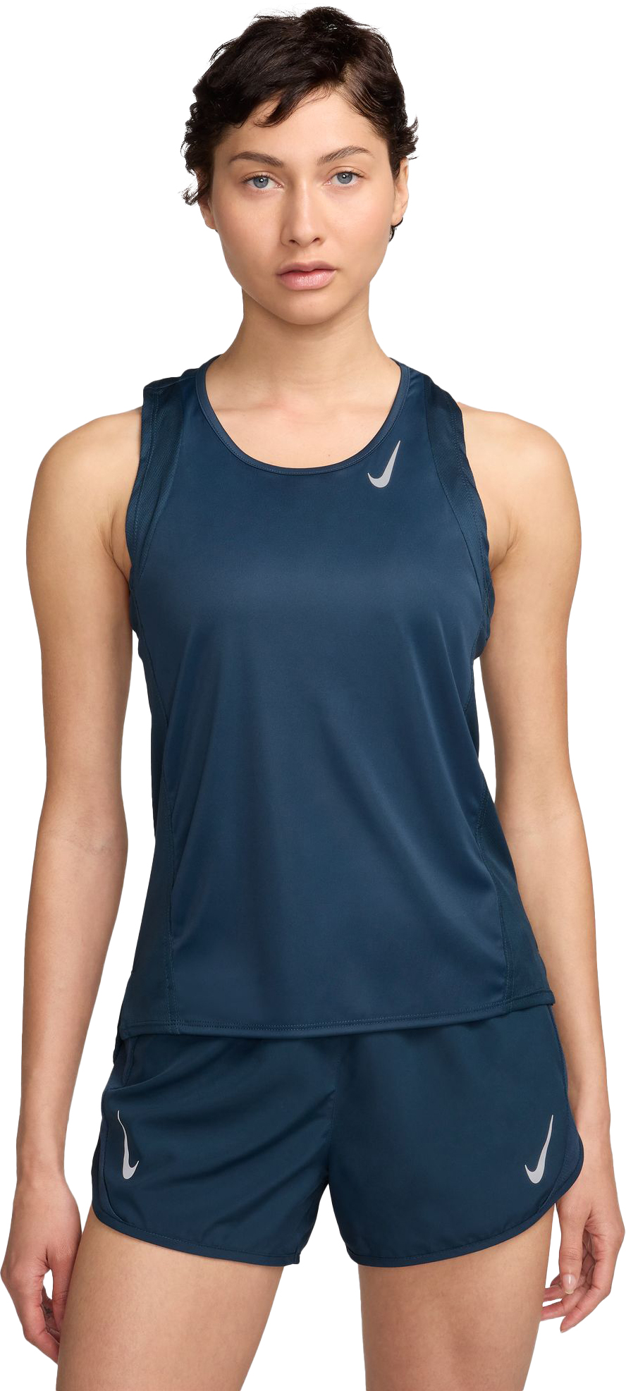 Dri-FIT Race Running Vest Dame 478/Armory Navy/Reflective Silver