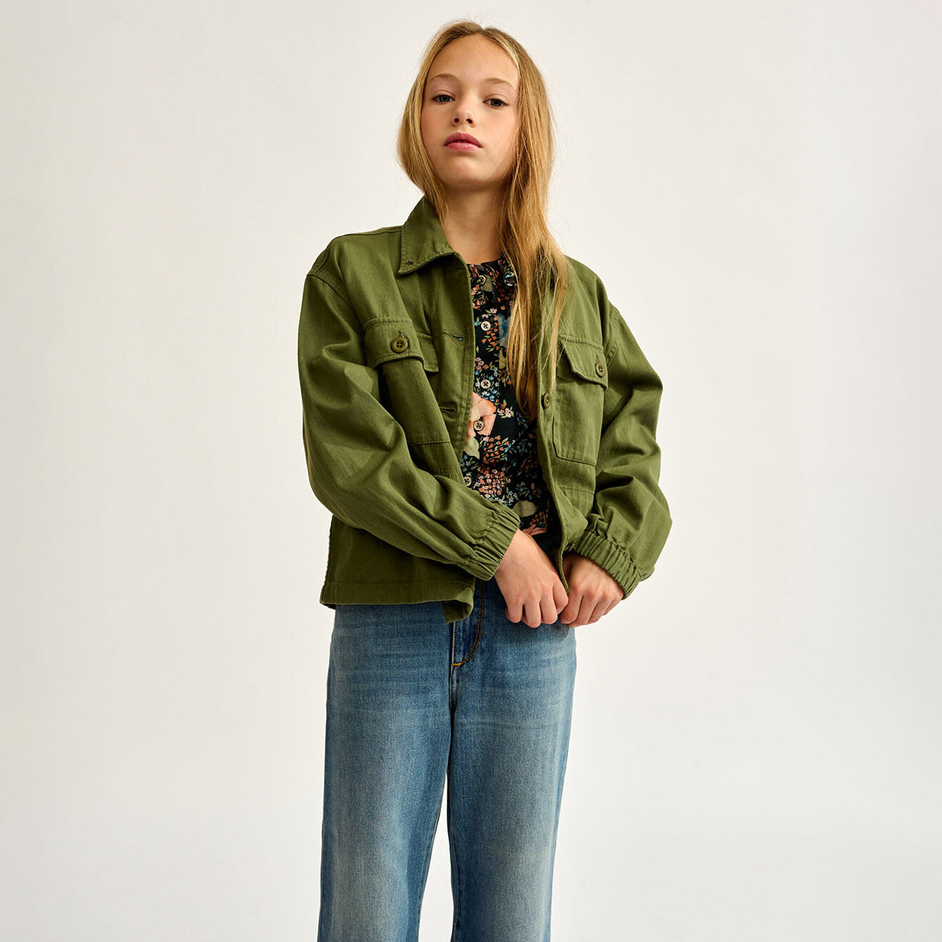 Bellerose Surchemise en jean Wazucar army