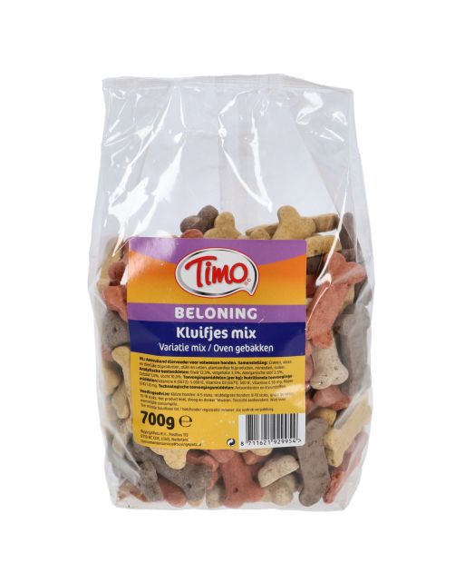 Timo Koekjes Kluifjes Mix - Hondensnacks - 700 g