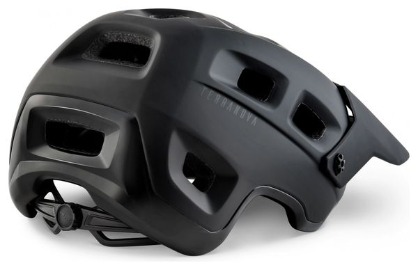 Casque All-mountain MET Terranova Mips Noir Mat Brillant