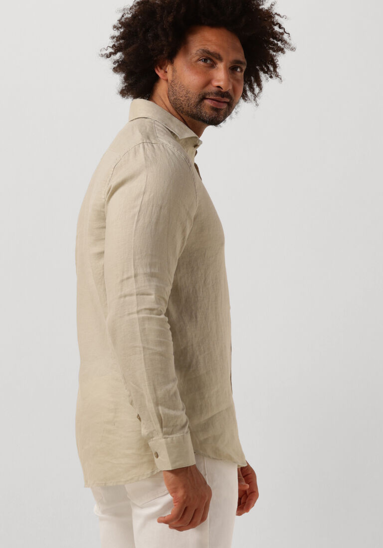 DSTREZZED zand dstrezzed casual overhemd ds_jagger shirt
