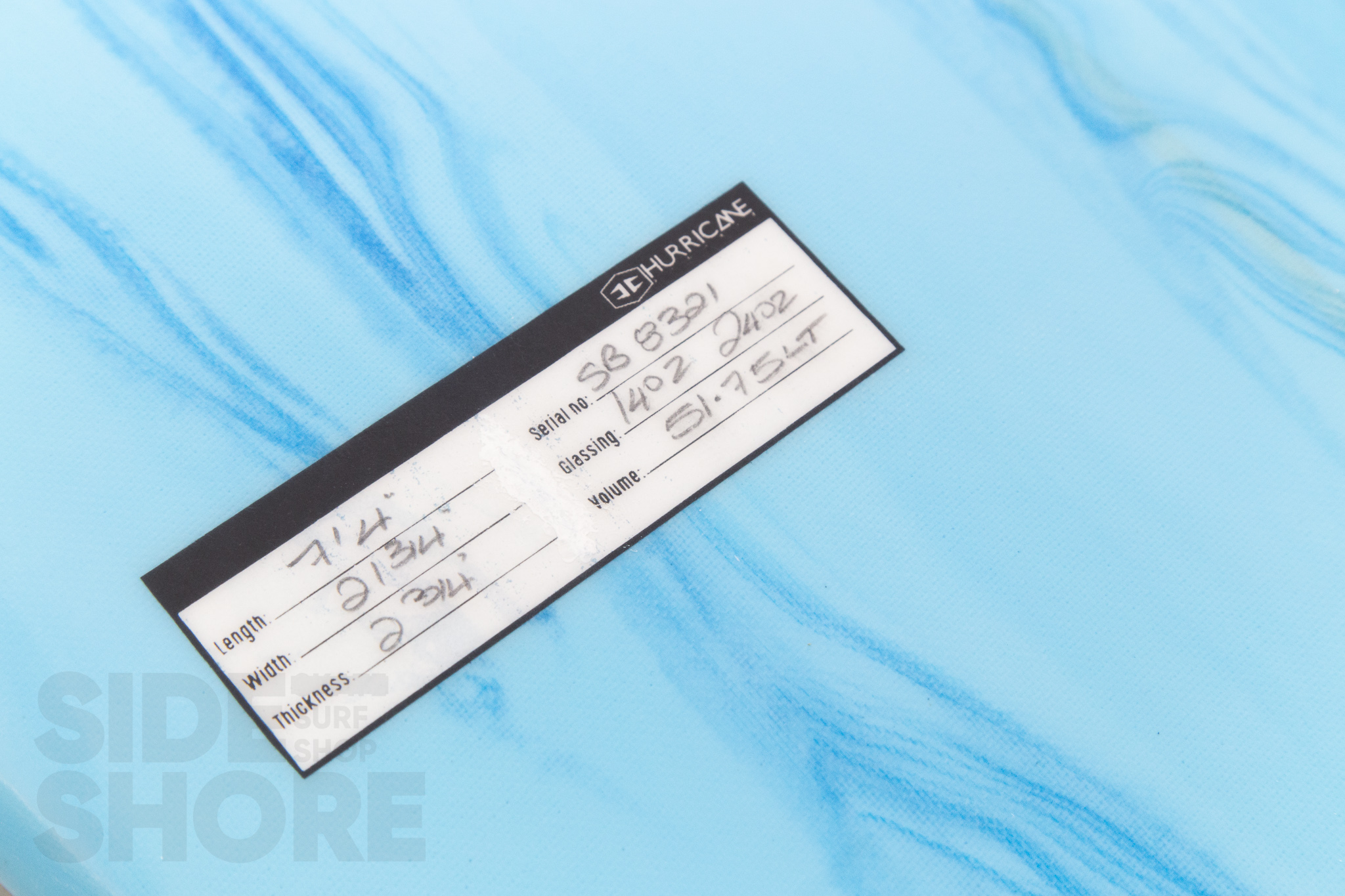 HURRICANE MODERN Mid-Lenght Tint - Blue - 7'4