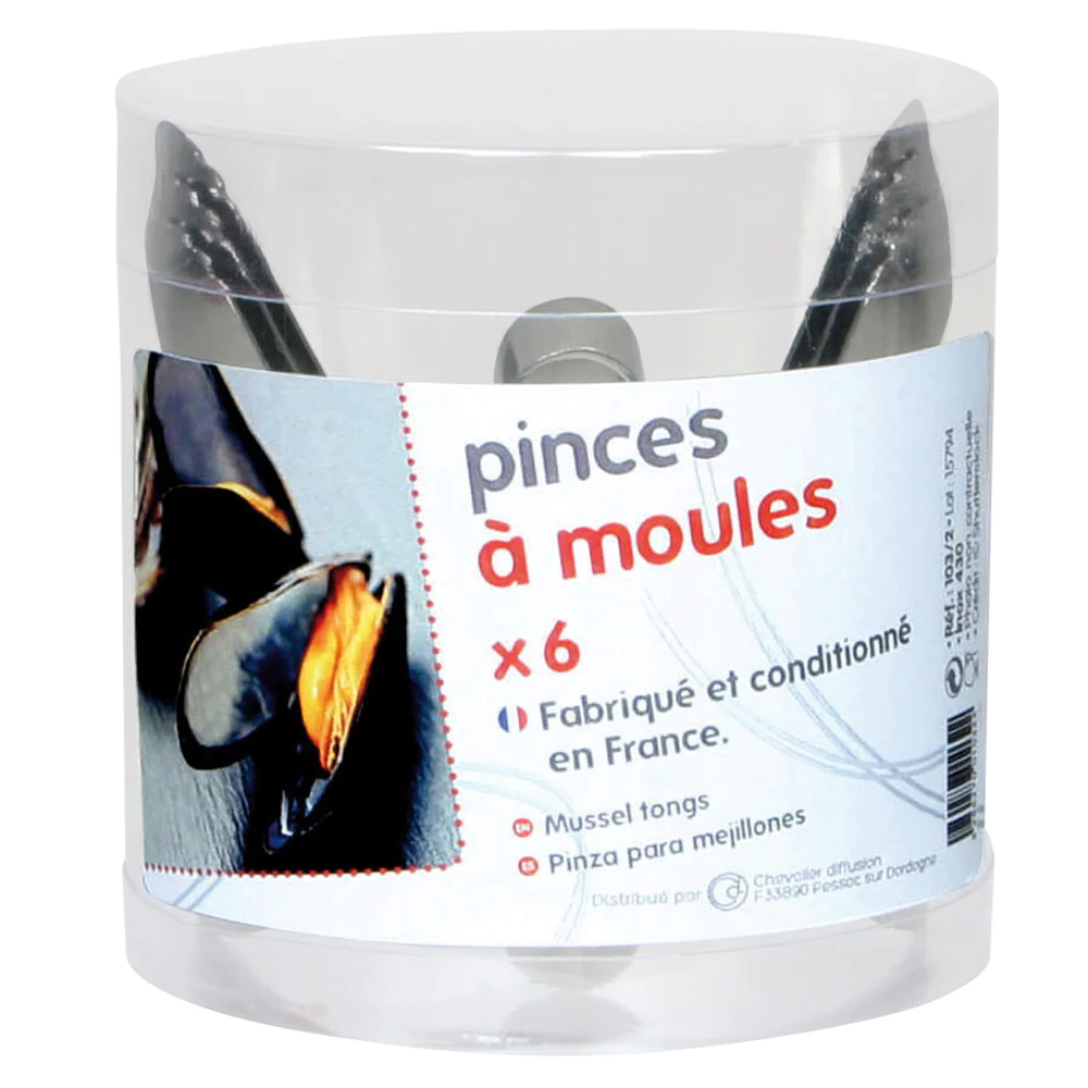 Boîte de 6 pinces à moules Chevalier diffusion