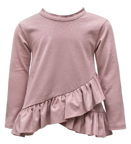 Little Wonders Pullover - Nana - Dusty Rose Glitter
