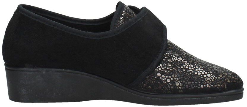 Comfort Plus Dames pantoffels zwart