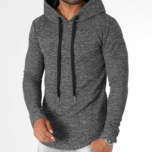 Sweat Capuche Oversize 517602 Gris