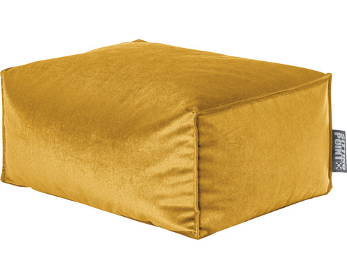 Kruk Zitpunt Rol Marla ca. 100 liter mosterdgeel 55x65x35 cm
