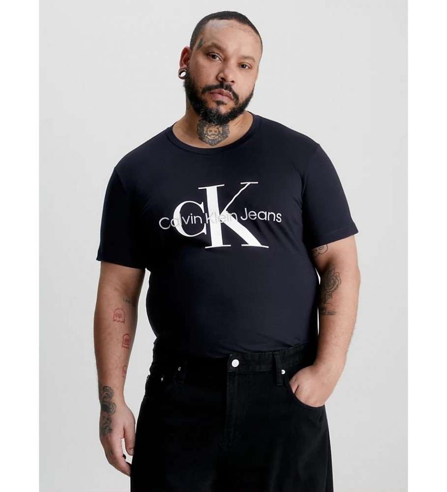 Camiseta Calvin Klein Jeans Core Monogram Slim preta