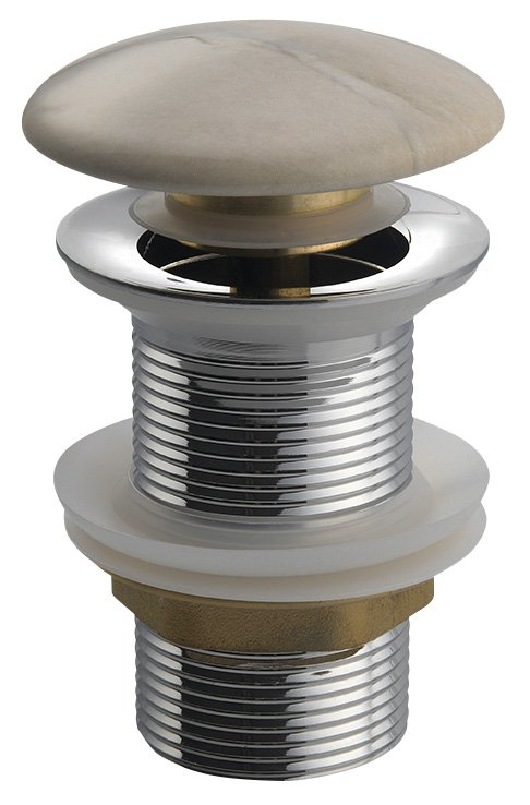 Sapho Dalma beige marmer structuur afvoerplug