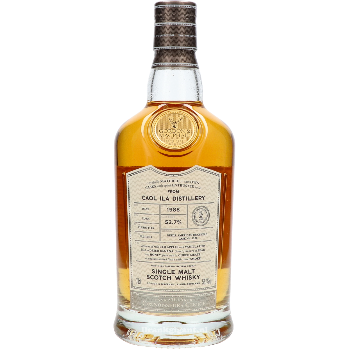 Gordon & Macphail Caol Ila 32 Years 1988 Connoisseurs Choice 70 cl