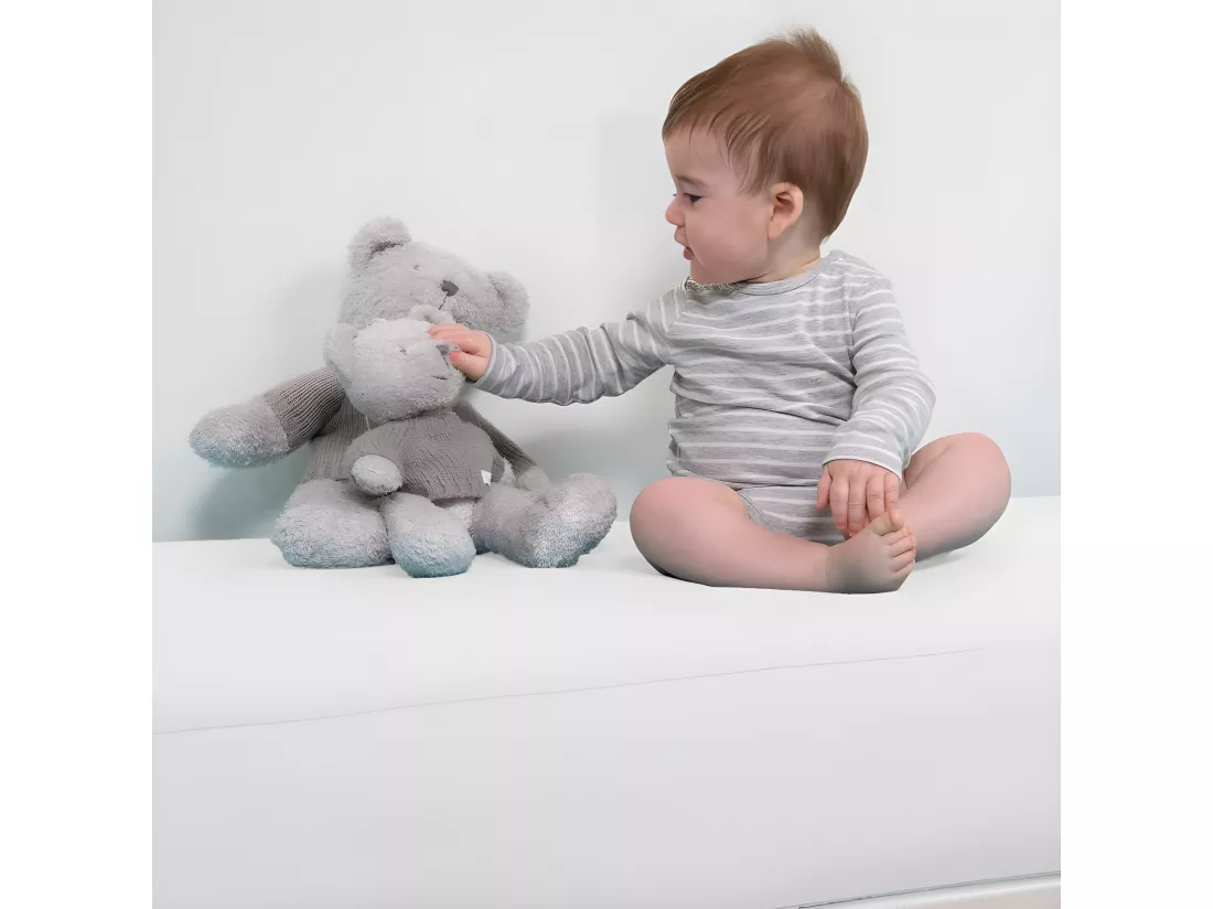 MINEA | Alèse B-SENSIBLE Blanc bébé | Impermeable & Anti-acariens
