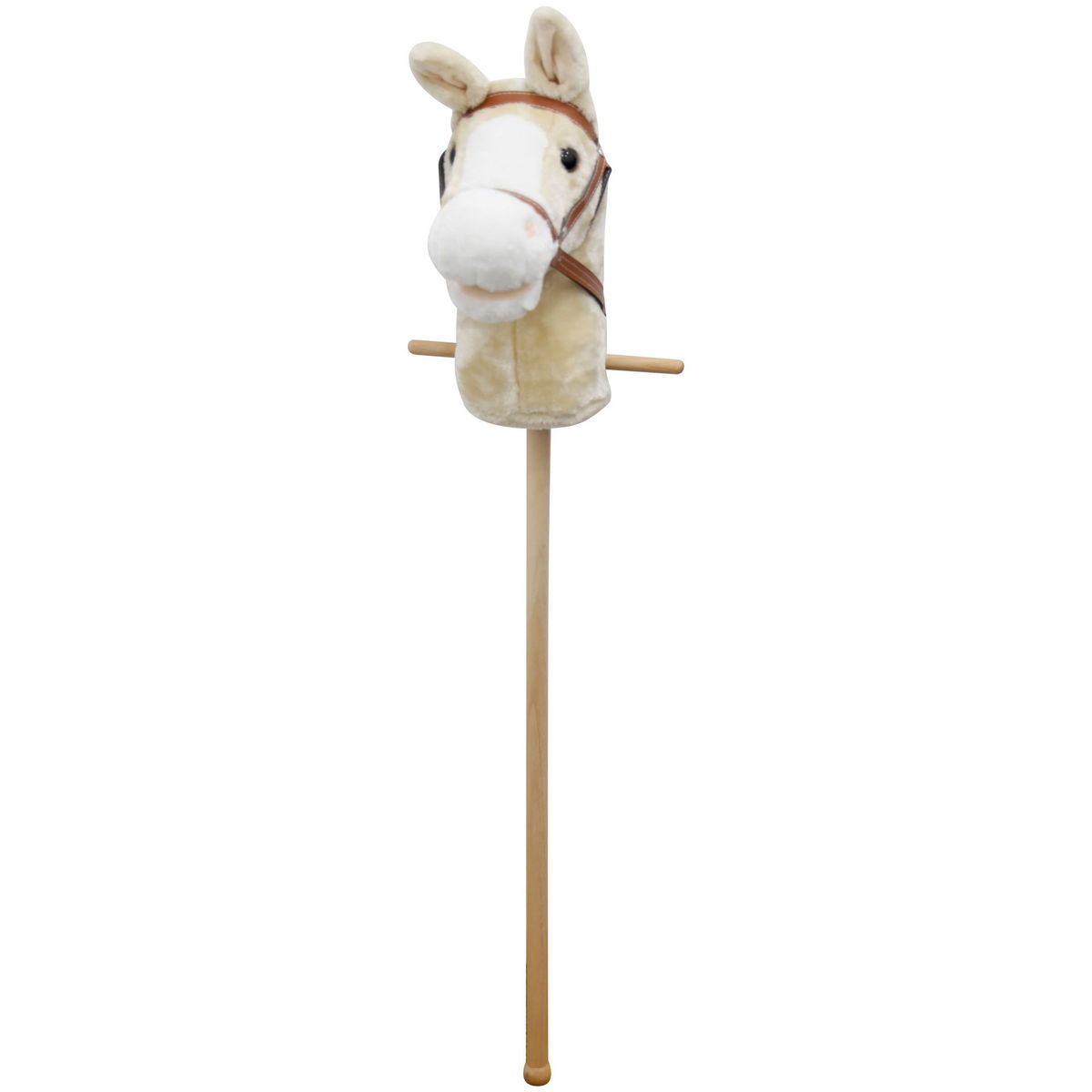 VedesSpielMaus Steckenpferd mit Sound weiss