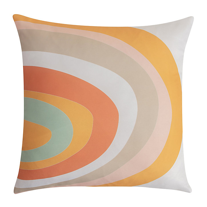 Coussin Emere imprimé géométrique multicolore L.40cm x l.40cm x ep.10cm