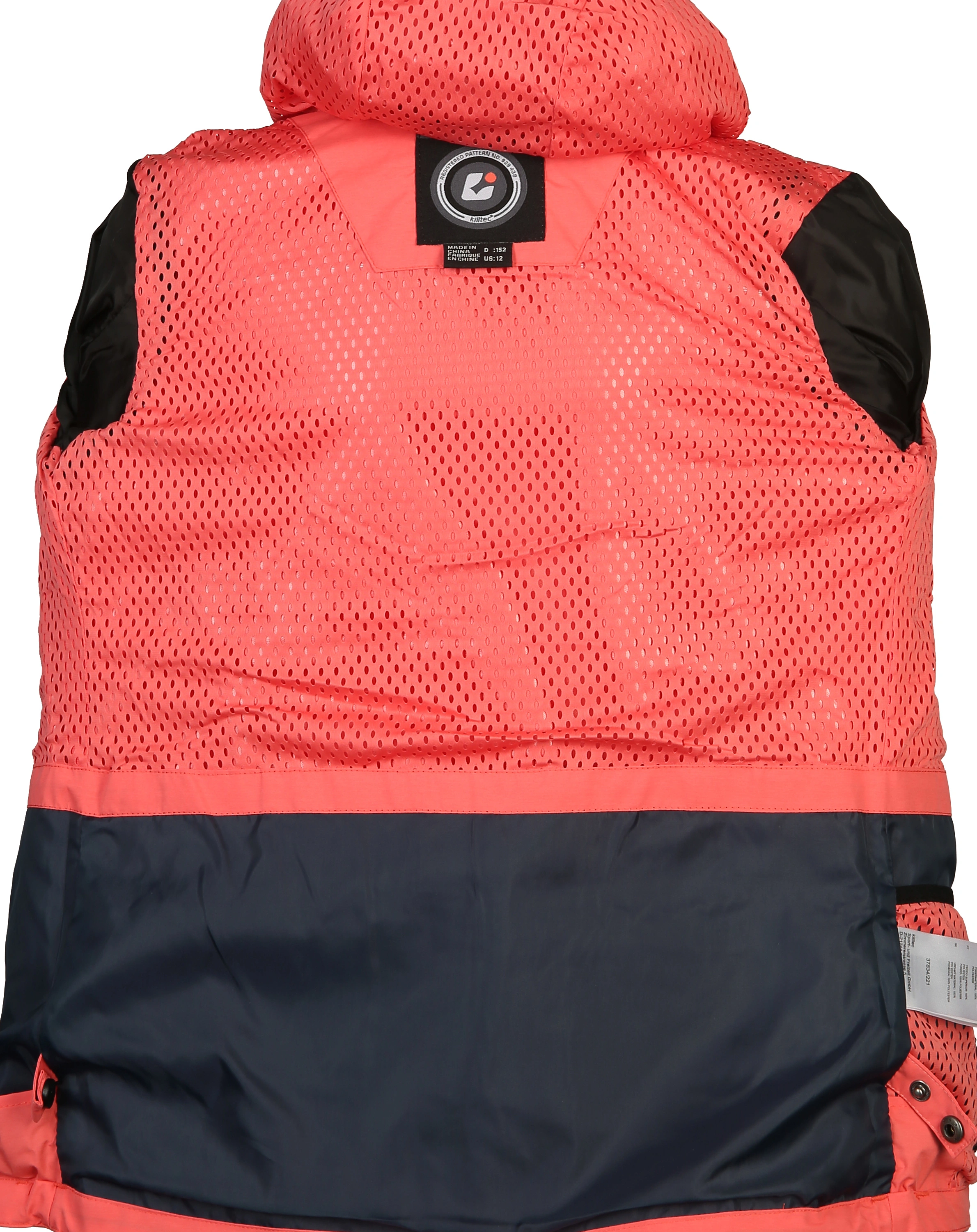 Funktionsjacke KOS 56 GRLS in koralle